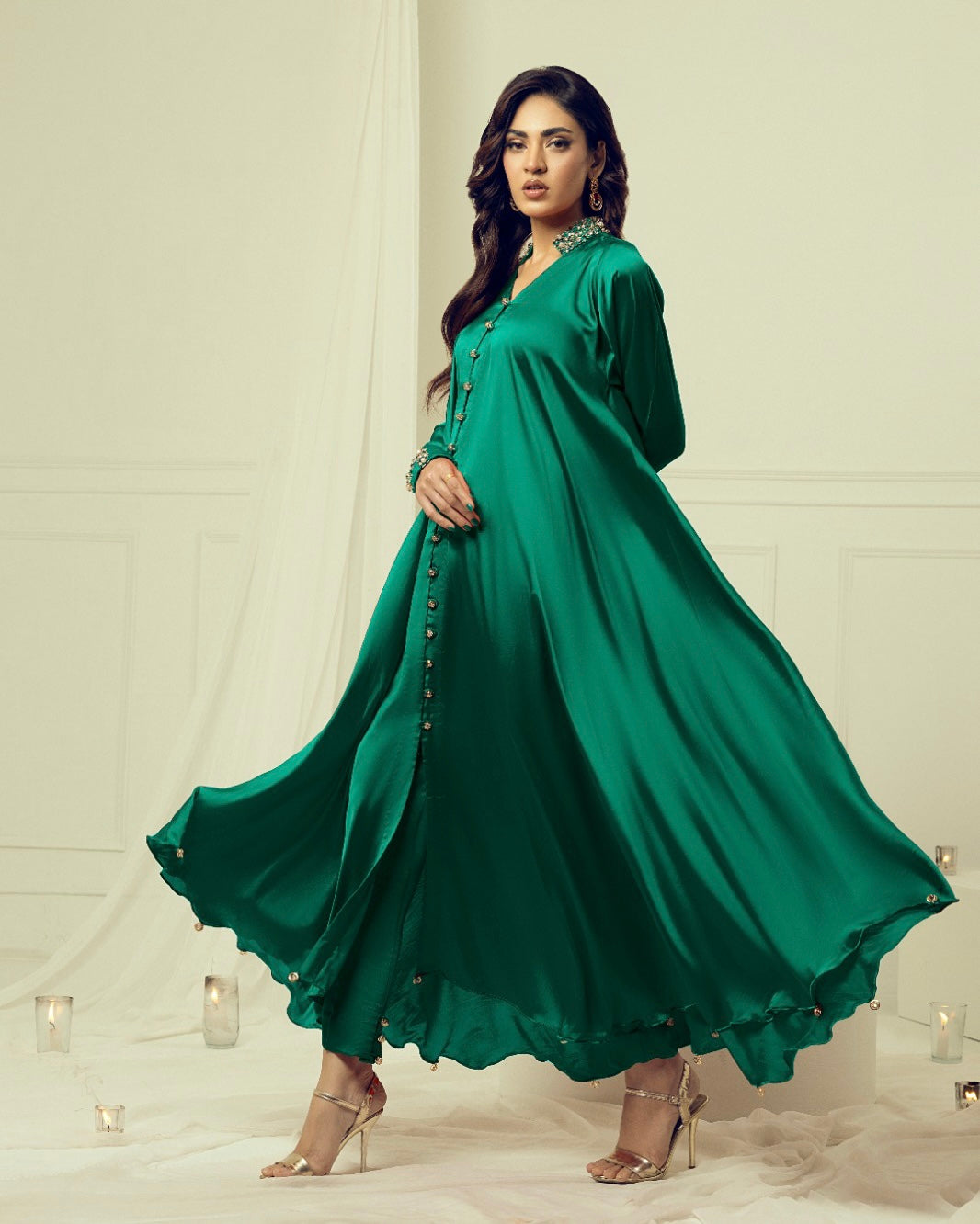 Taahir - Emerald Gown