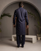 Taahir - Navy Shalwar Kameez