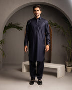 Taahir - Navy Shalwar Kameez