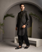 Taahir - Black Shalwar Kameez