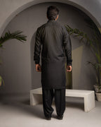 Taahir - Black Shalwar Kameez